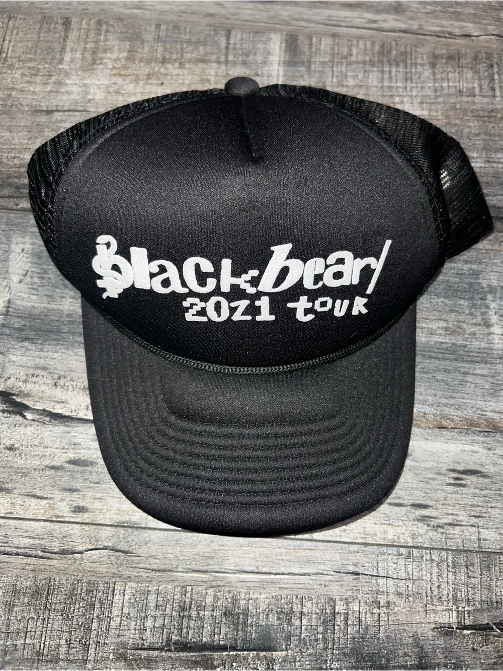 Black Bear 2021 Tour Black Trucker Hat